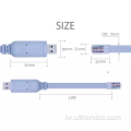 OEM 사용자 정의 길이 PL2303/CH340/CP2102/ZT213 RJ45 케이블